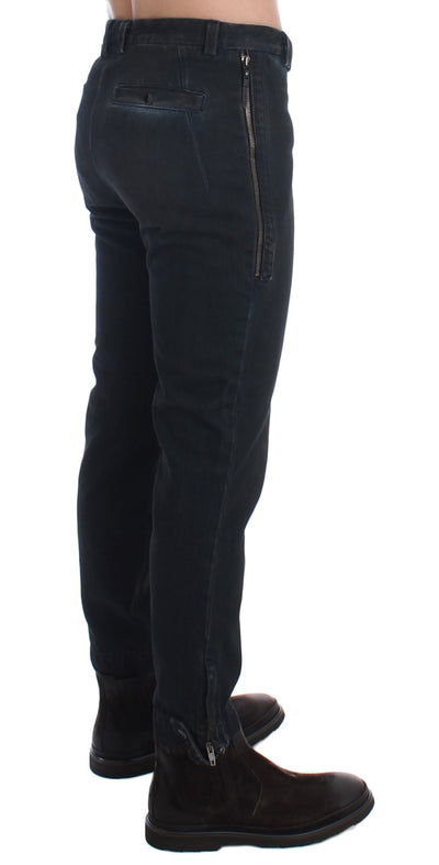 Costume National Chic Blue Slim Fit Denim Jeans