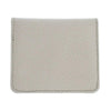 Dolce & Gabbana Sleek White Leather Condom Case Wallet