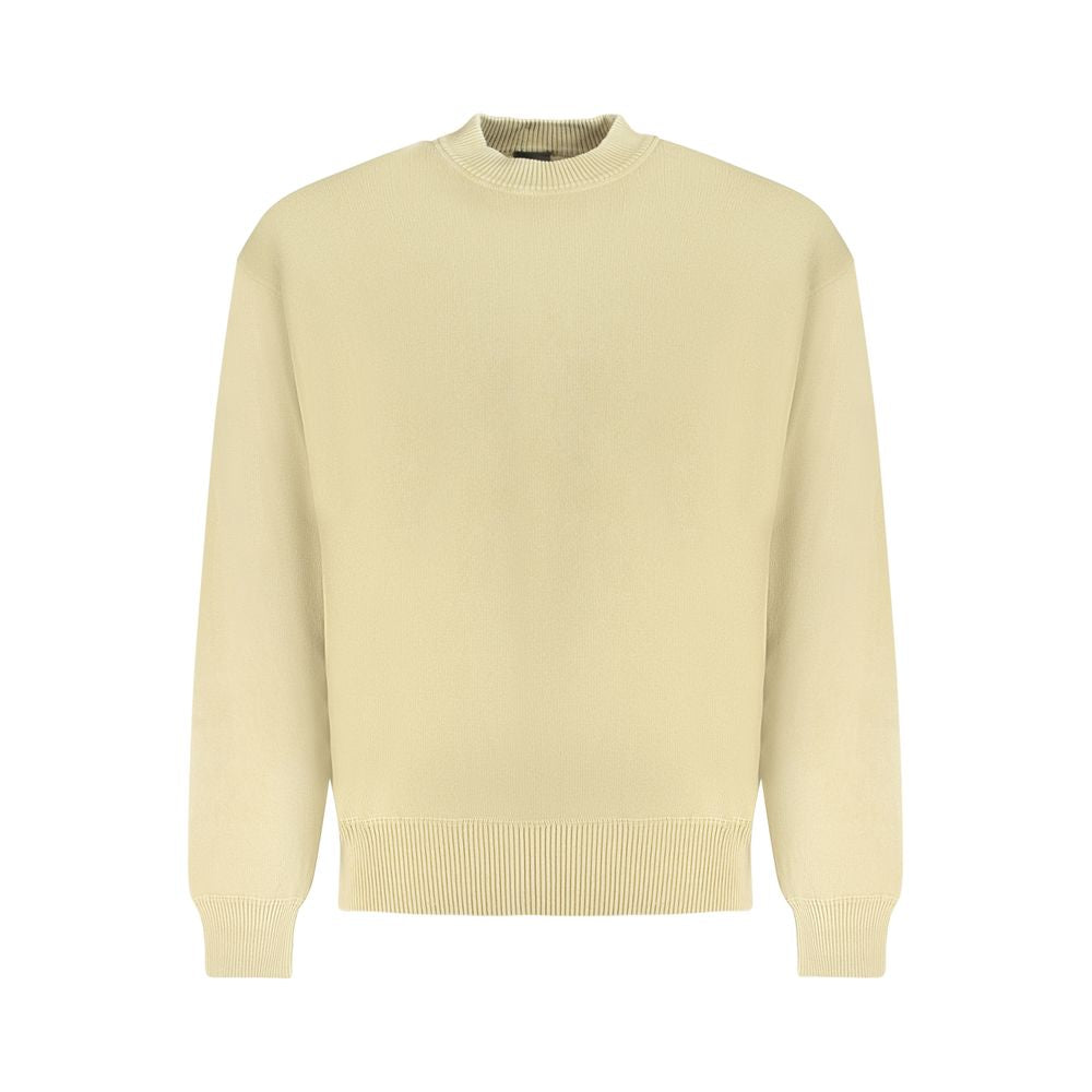 Beige Cotton Sweater