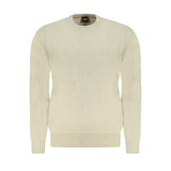 Beige Cotton Sweater