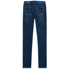 Blue Cotton Men's Jeans