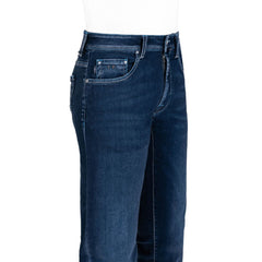 Blue Cotton Men's Jeans