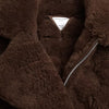 Bottega Veneta Brown Fur Lamb Shearling Coat Jacket