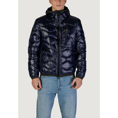 Blue Polyamide Jacket