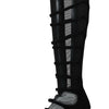 Dolce & Gabbana Elegance Redefined: Chic Knee-High Stiletto Boots