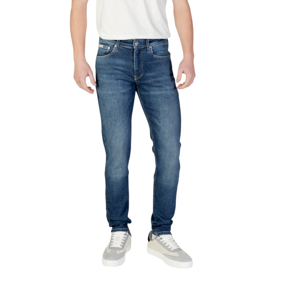 Blue Organic Cotton Jeans & Pant