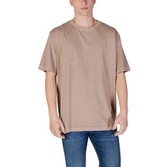 Gray Cotton Rigenerato T-Shirt