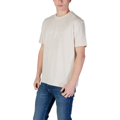 Beige Cotton Rigenerato T-Shirt