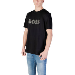 Black Cotton T-Shirt