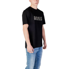 Black Cotton T-Shirt