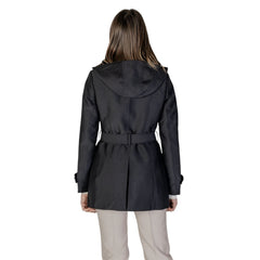 Morgan De Toi Black Polyester Jackets & Coat