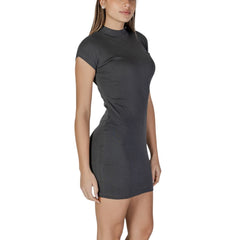 Calvin Klein Jeans Black Cotton Rigenerato Dress