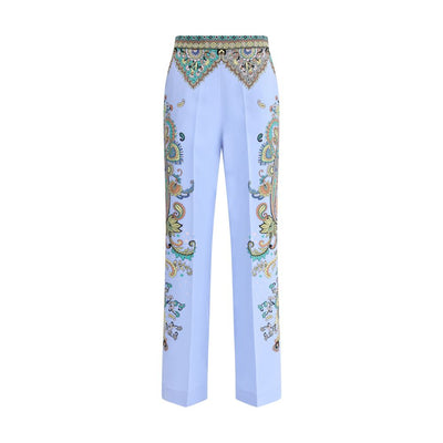 Etro Floral Print Pants