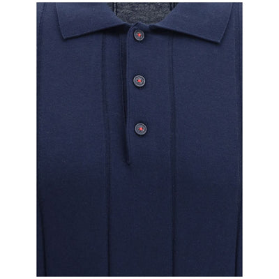 Kiton Ribbed Polo Shirt