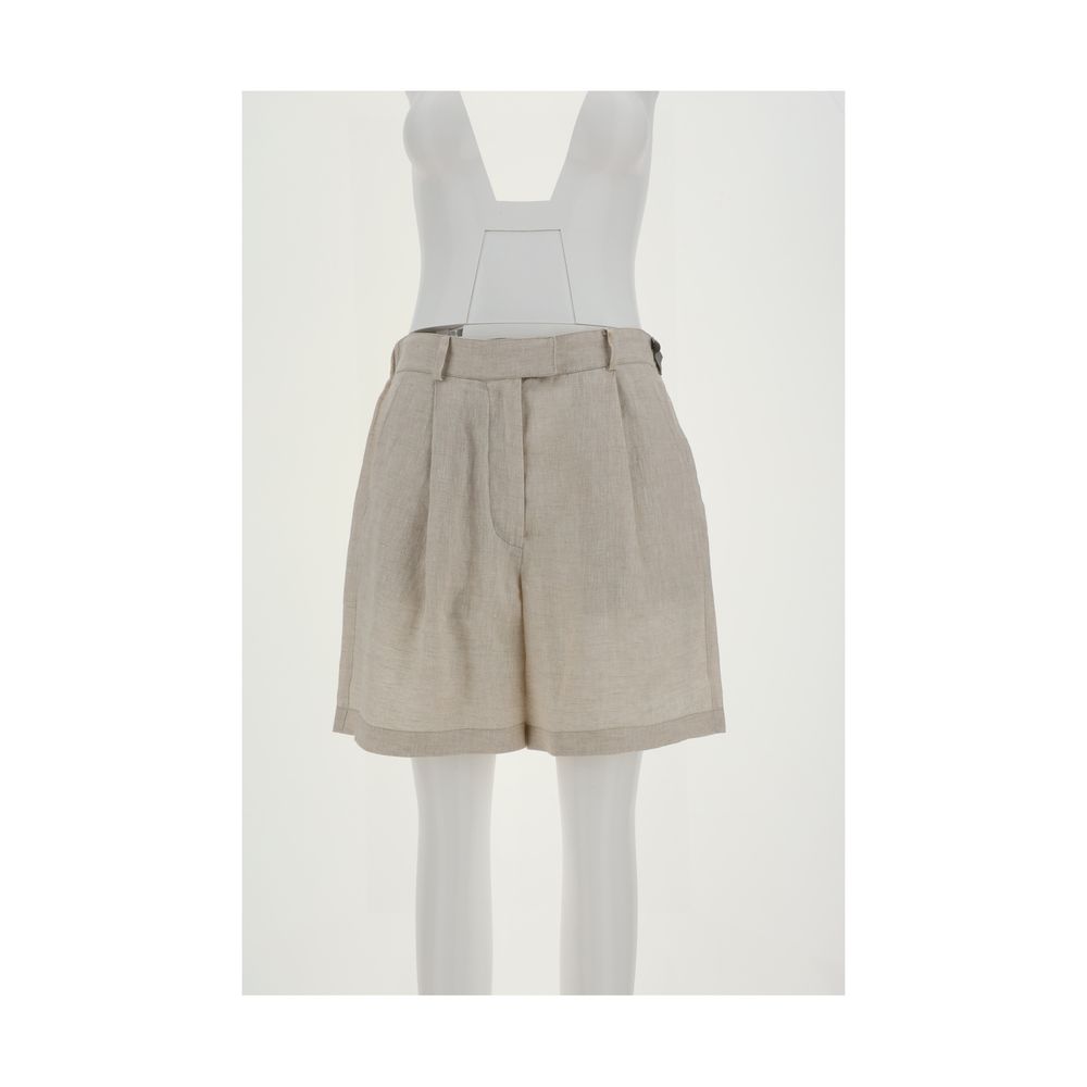 Brunello Cucinelli Linen Shorts