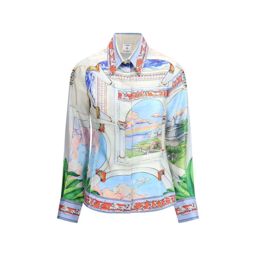 Casablanca Colorful silk Shirt