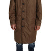 Dolce & Gabbana Elegant Reversible Hooded Raincoat