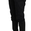 Dolce & Gabbana Elegant Black Formal Wool-Blend Trousers