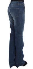 Chic Boot Cut Blue Wash Denim