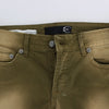 Cavalli Green Slim Fit Cotton Stretch Jeans