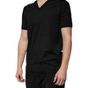 Dolce & Gabbana Black Cotton V-neck Short Sleeves T-shirt