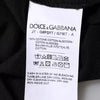 Dolce & Gabbana Black Logo Print Cotton Crew Neck T-shirt