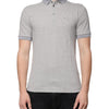 Dolce & Gabbana Gray Collared Short Sleeves Men Polo T-shirt