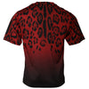 Dolce & Gabbana Red Leopard Cotton Short Sleeves T-shirt