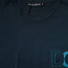 Dolce & Gabbana Blue Logo Crew Neck Short Sleeves T-shirt