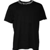 Dolce & Gabbana Black Logo Print Cotton Crew Neck T-shirt