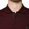 Dolce & Gabbana Maroon Collared Short Sleeves Polo T-shirt