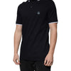 Dolce & Gabbana Black Collared Short Sleeves Men Polo T-shirt