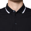 Dolce & Gabbana Black Collared Short Sleeves Men Polo T-shirt