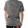 Dolce & Gabbana Gray Cotton V-neck Short Sleeves T-shirt