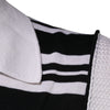 Dolce & Gabbana Black White Stripes Collared Polo T-shirt