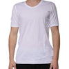 Dolce & Gabbana White Cotton Round Neck Short Sleeves T-shirt