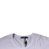 Dolce & Gabbana White Cotton Round Neck Short Sleeves T-shirt