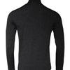 Dolce & Gabbana Gray Wool Knit Turtleneck Pullover Sweater