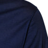 Dolce & Gabbana Navy Blue Cashmere V-neck Pullover Sweater