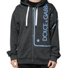 Dolce & Gabbana Gray Cotton Hooded Zip Sweatshirt Sweater