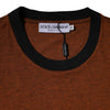 Dolce & Gabbana Brown DG Logo Polyester Crew Neck T-shirt