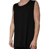 Dolce & Gabbana Black Cotton Sleeveless Round Neck Tank T-shirt