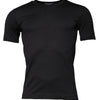 Dolce & Gabbana Black Cotton Crew Neck Short Sleeves T-shirt