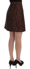 Dolce & Gabbana Elegant Brocade Bubble Skirt