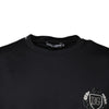 Dolce & Gabbana Black Logo Crew Neck Short Sleeves T-shirt