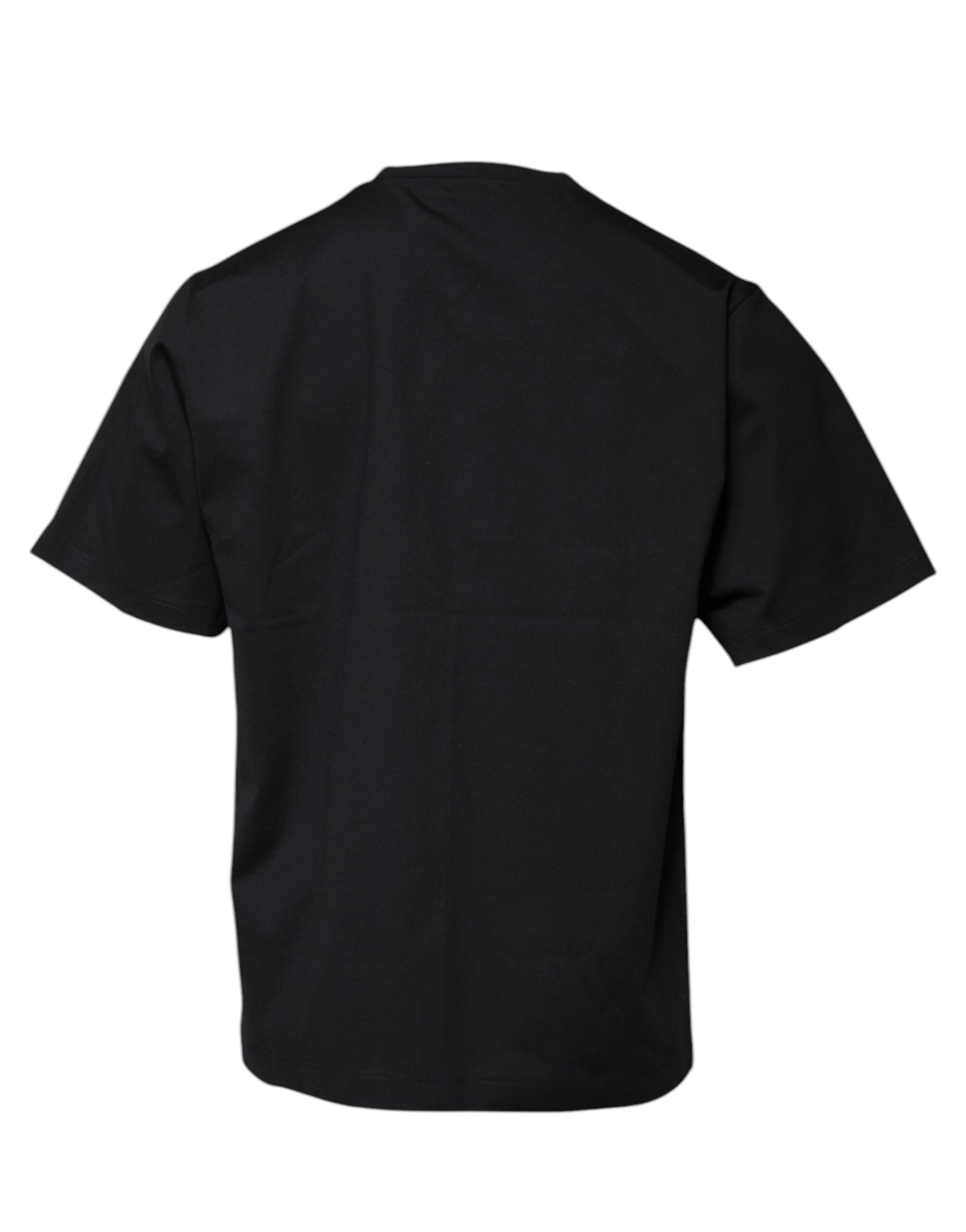 Dolce & Gabbana Black Logo Crew Neck Short Sleeves T-shirt