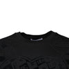 Dolce & Gabbana Black Logo Monogram Cotton Crew Neck T-shirt