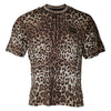 Dolce & Gabbana Brown Leopard Crew Neck Short Sleeve T-shirt