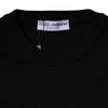 Dolce & Gabbana Black Wool Crew Neck Pullover Sweater