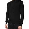 Dolce & Gabbana Black Cashmere Button Down Cardigan Sweater